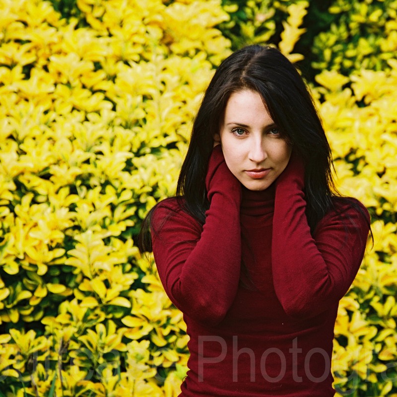 Ruth - Maroon and Yellow